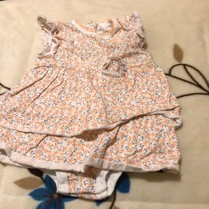 Flowery Onesie.